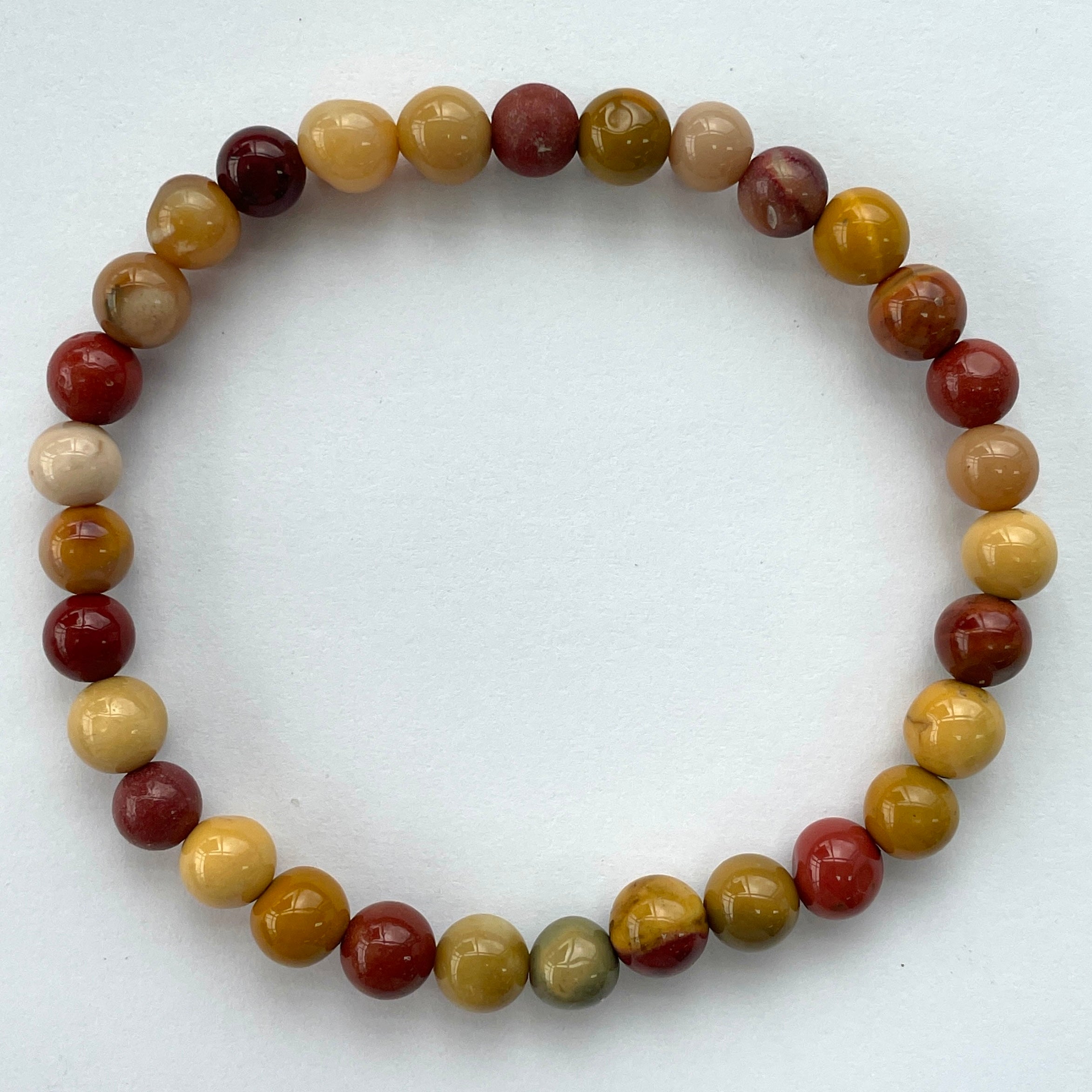 Mookaite Beads Bracelet 6mm Mookaite Beads Bracelet 6mm